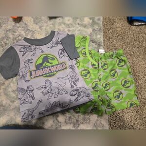 Jurassic World Dinosaur 3pc Pajama Set